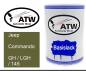 Preview: Jeep, Commando, GH / LGH / 145: 500ml Lackdose, von ATW Autoteile West.